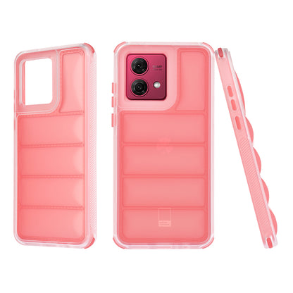 Futrola za Motorola Moto G84, Techsuit, Wave Shield, Crvena