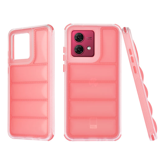 Futrola za Motorola Moto G84, Techsuit, Wave Shield, Crvena