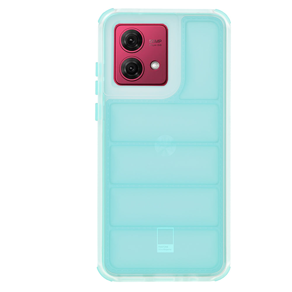 Futrola za Motorola Moto G84, Techsuit, Wave Shield, Tirkizna