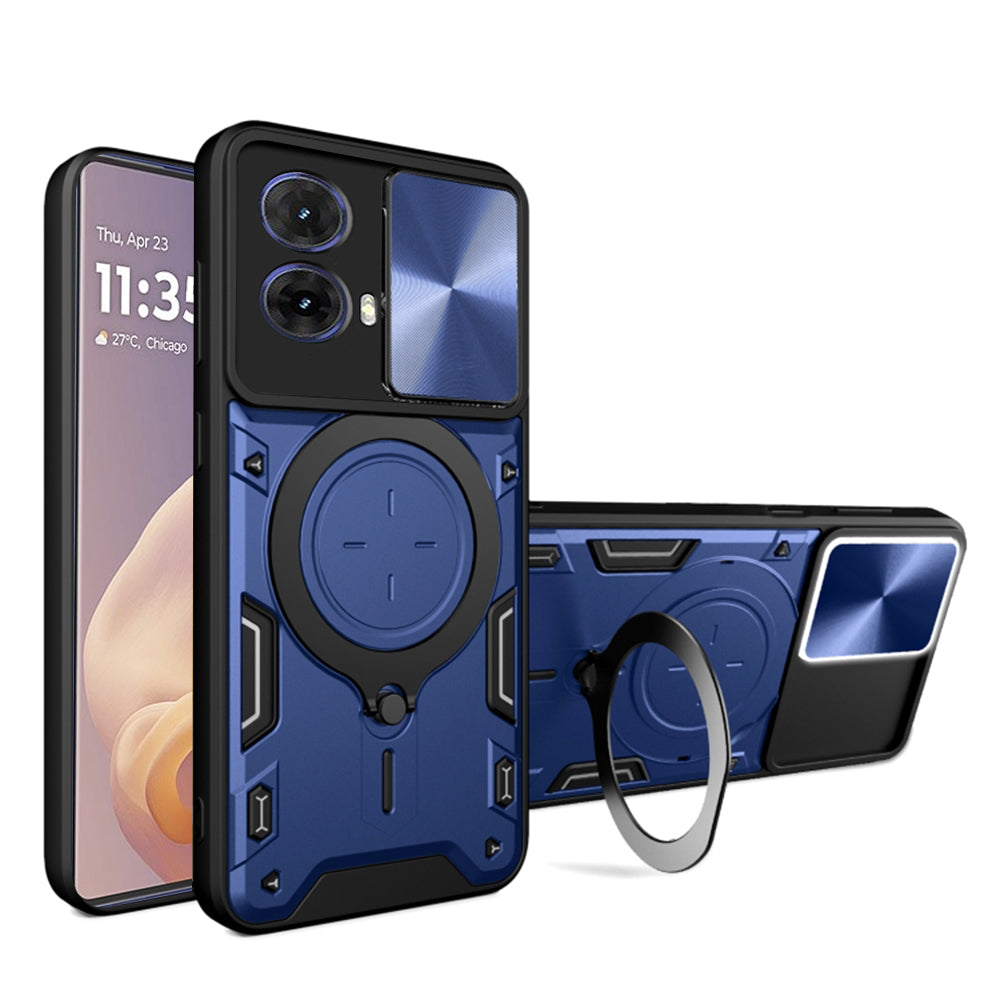 Futrola za Motorola Moto G85, Techsuit, CamGuard Pro, Plava