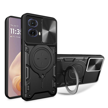 Futrola za Motorola Moto G85, Techsuit, CamGuard Pro, Crna