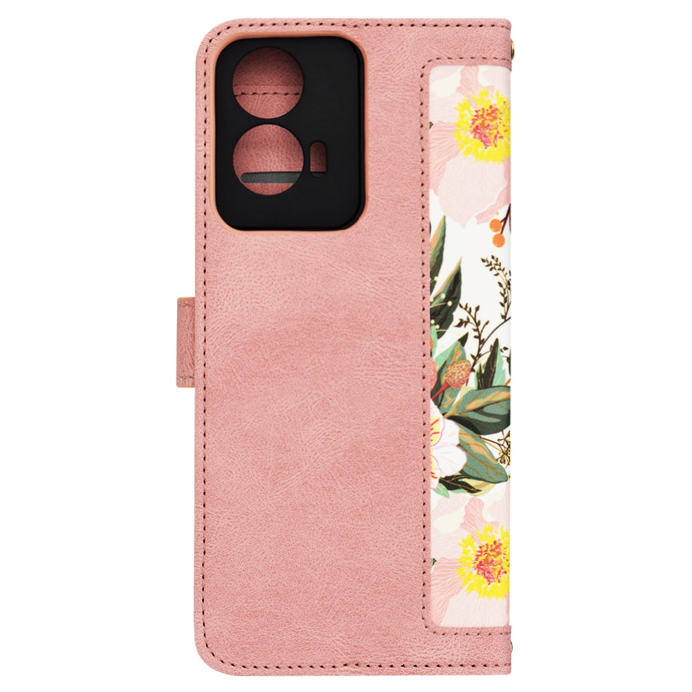 Futrola za Motorola Moto G85, Techsuit, FlipCraft, Roze