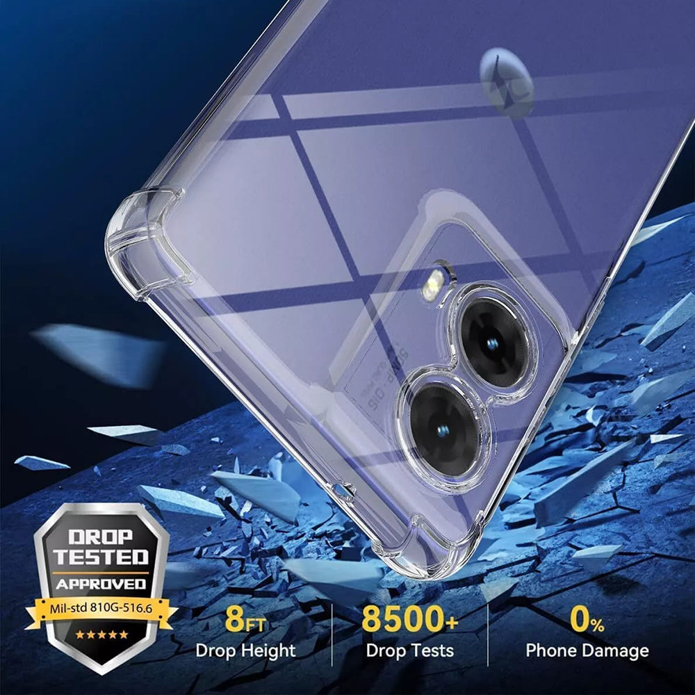 Futrola za Motorola Moto G85, Techsuit, Shockproof Clear, Providna