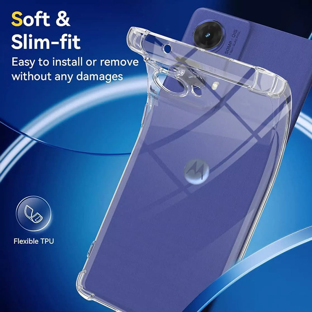Futrola za Motorola Moto G85, Techsuit, Shockproof Clear, Providna