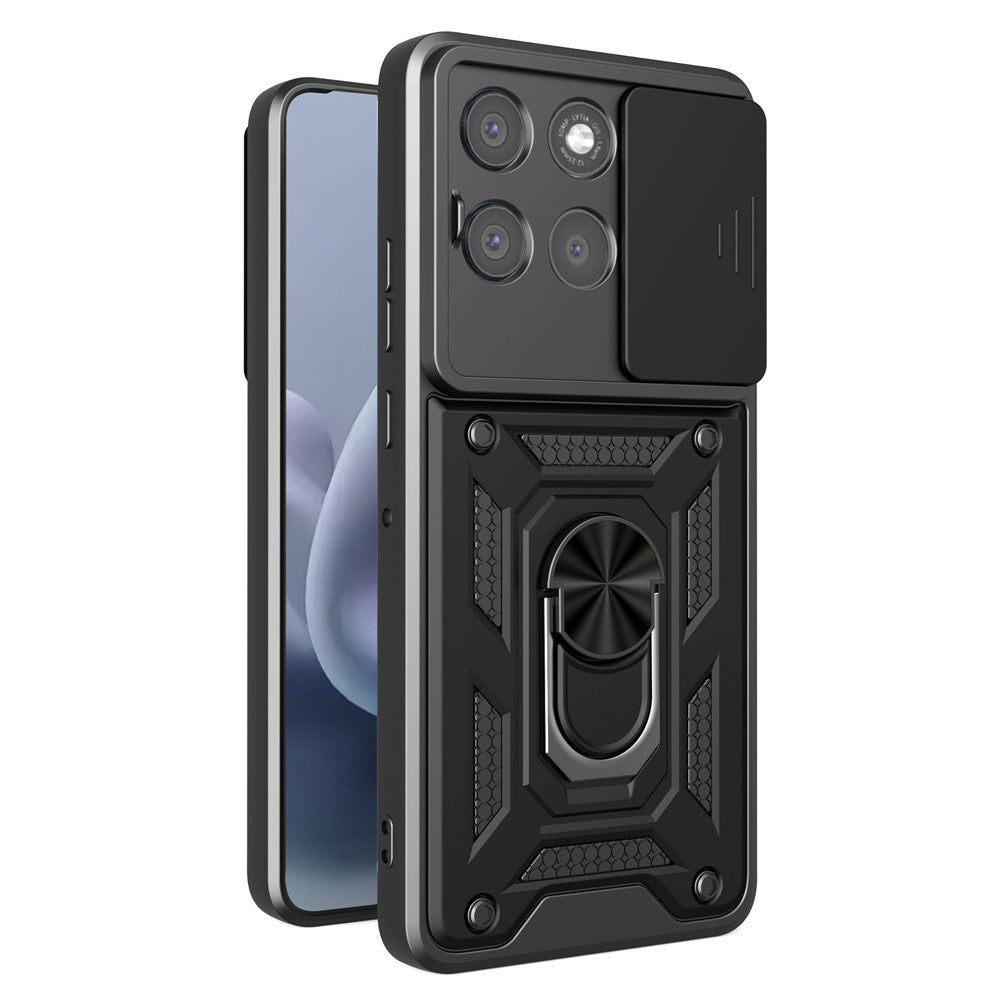 Futrola za Motorola Moto G86 Power, Techsuit, CamShield, Crna
