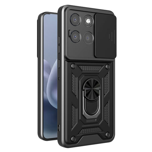 Futrola za Motorola Moto G86 Power, Techsuit, CamShield, Crna