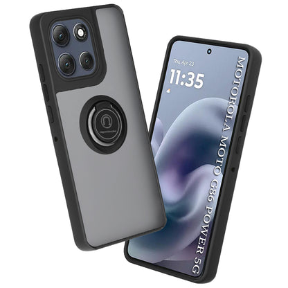 Futrola za Motorola Moto G86 Power, Techsuit, Glinth, Crna