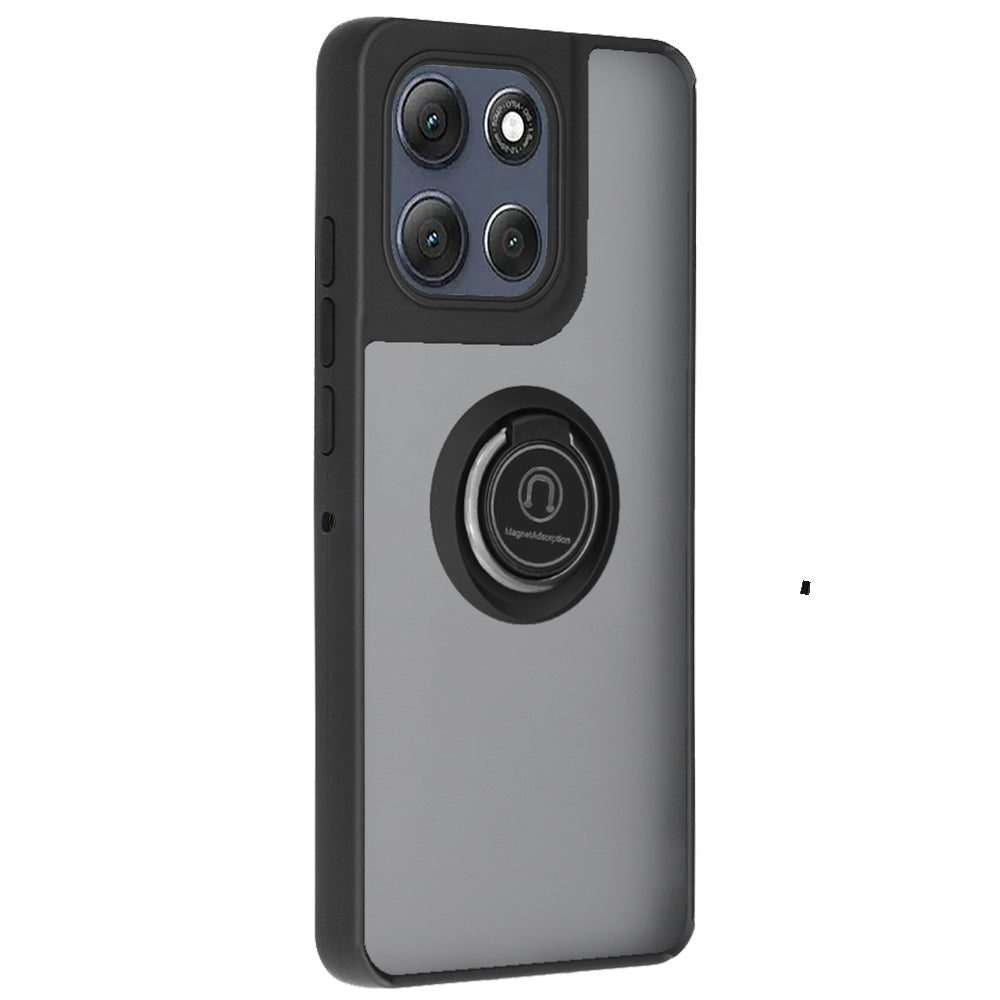 Futrola za Motorola Moto G86 Power, Techsuit, Glinth, Crna
