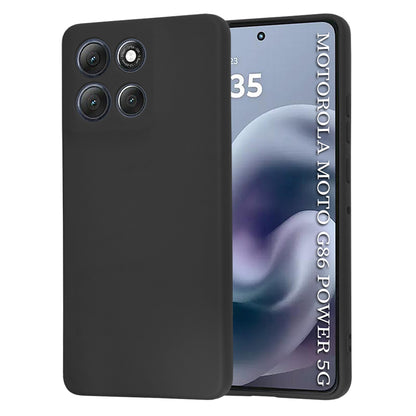 Futrola za Motorola Moto G86 Power, Techsuit, SoftFlex, Crna