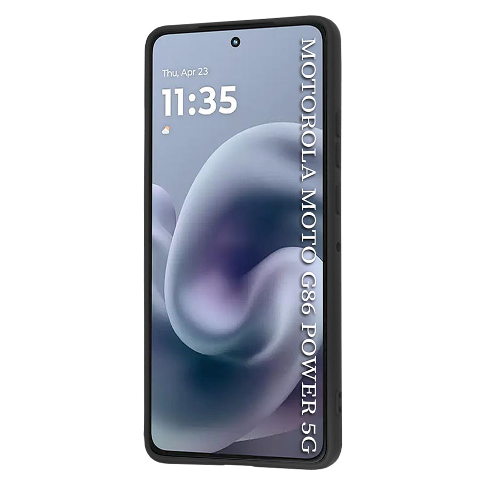 Futrola za Motorola Moto G86 Power, Techsuit, SoftFlex, Crna