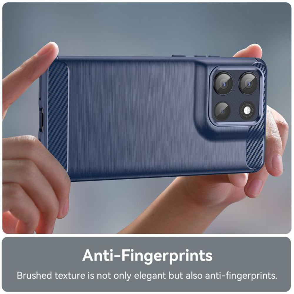 Futrola za Motorola Moto G86, Techsuit, Karbon, Plava