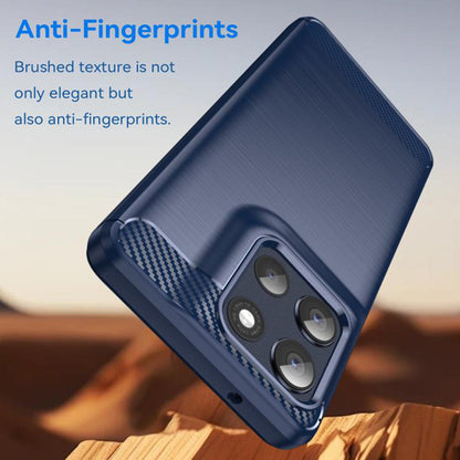 Futrola za Motorola Moto G86, Techsuit, Karbon, Plava