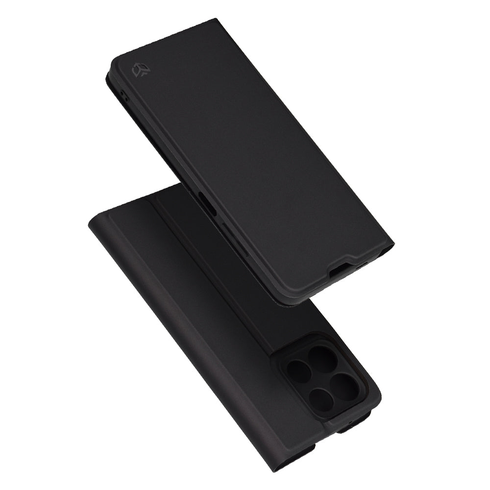 Futrola za Motorola Moto G86, Techsuit, Magskin Book, Crna
