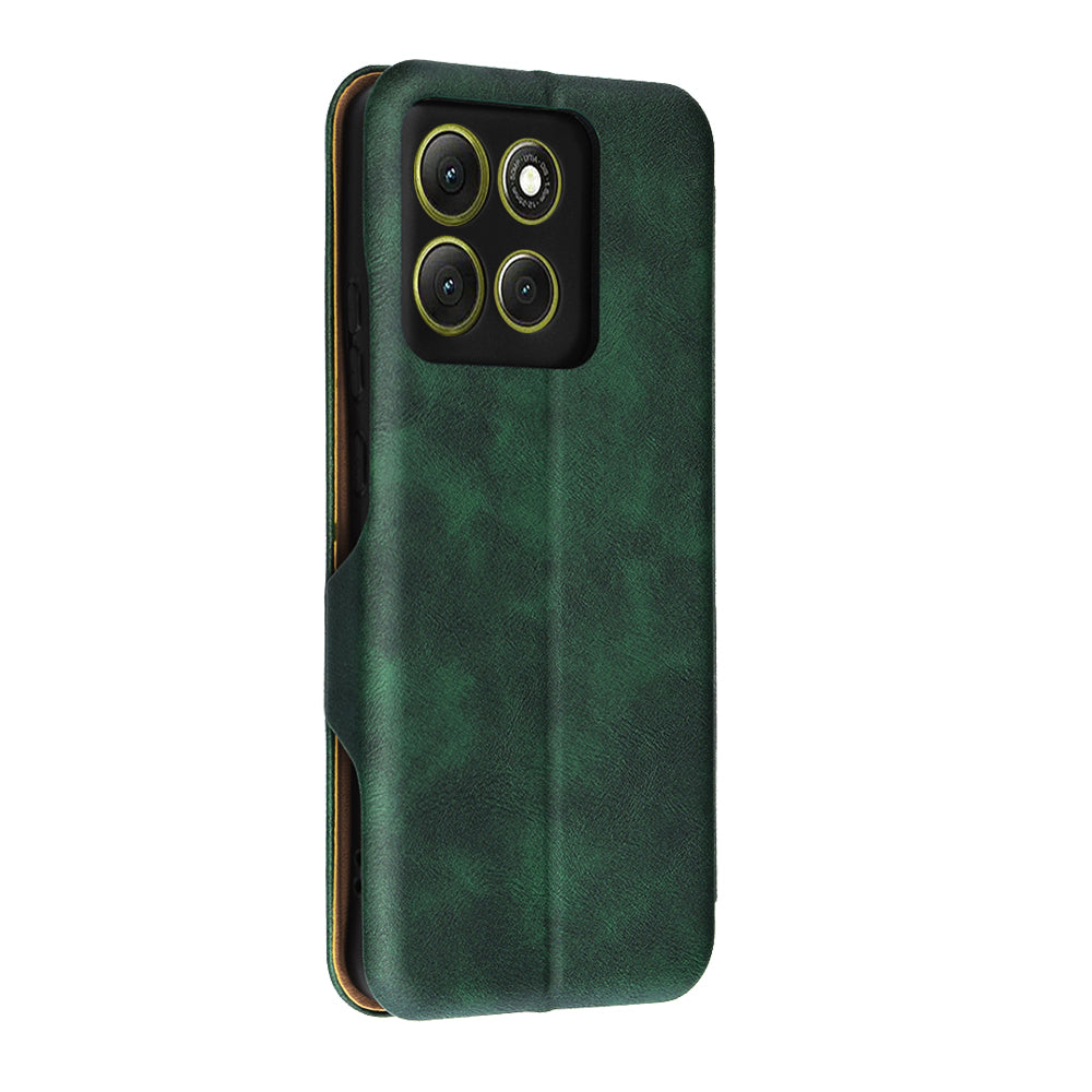Futrola za Motorola Moto G86, Techsuit, Safe Wallet Plus, Zelena