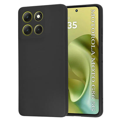 Futrola za Motorola Moto G86, Techsuit, SoftFlex, Crna