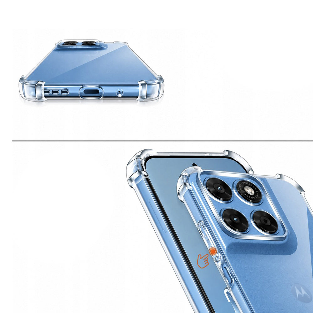 Futrola za Motorola Moto G87 / G77 / G67, Techsuit, Shockproof Clear, Providna