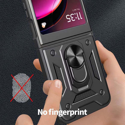 Futrola za Motorola Razr 60 / Razr 50, Techsuit, CamShield, Crna