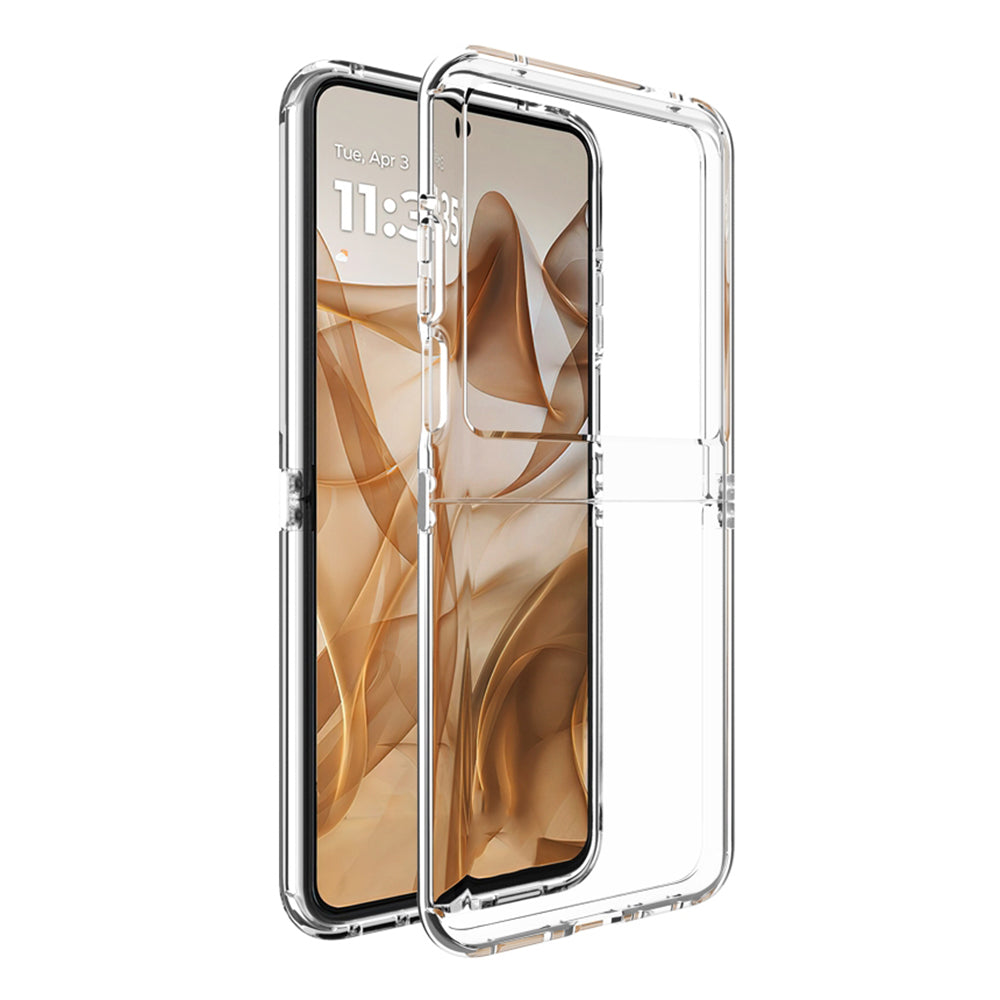 Futrola za Motorola Razr 60 / Razr 50, Techsuit, Clear, Providna