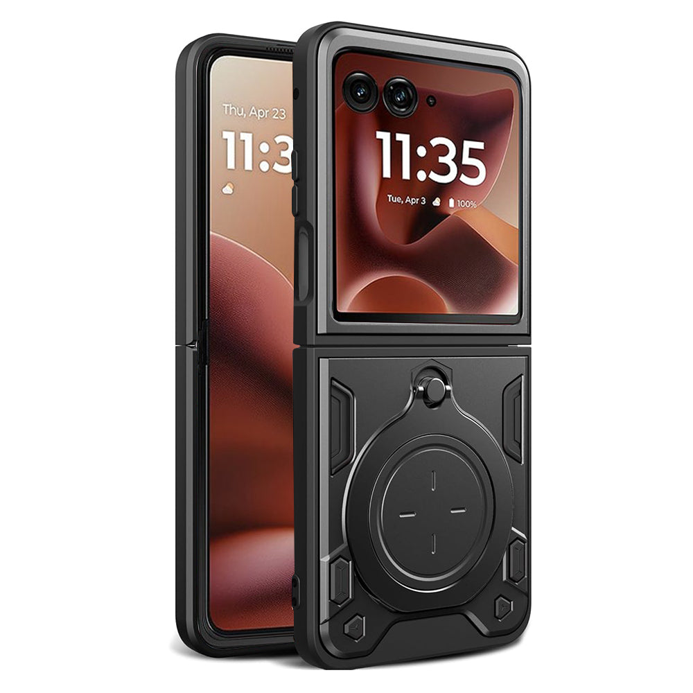 Futrola za Motorola Razr 60 Ultra, Techsuit, CamGuard Pro, Crna