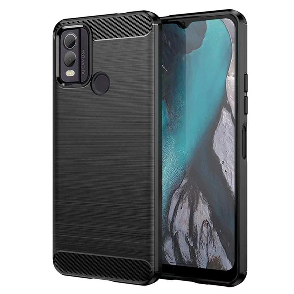 Futrola za Nokia C22, Techsuit, Karbon, Crna