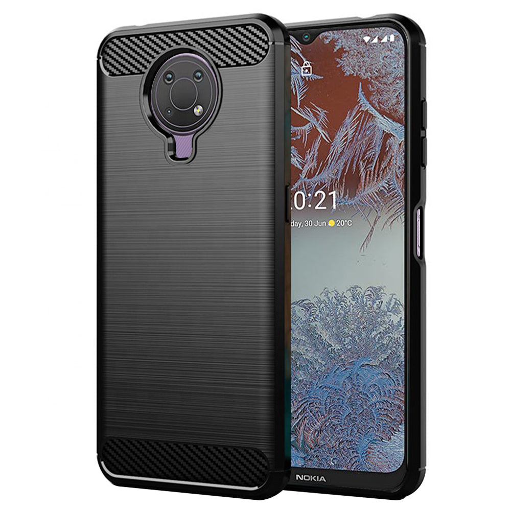 Futrola za Nokia G10 / G20, Techsuit, Karbon, Crna