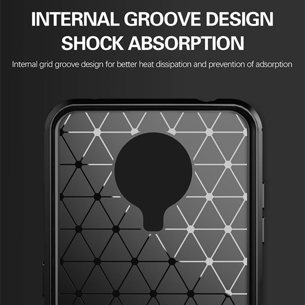 Futrola za Nokia G10 / G20, Techsuit, Karbon, Crna