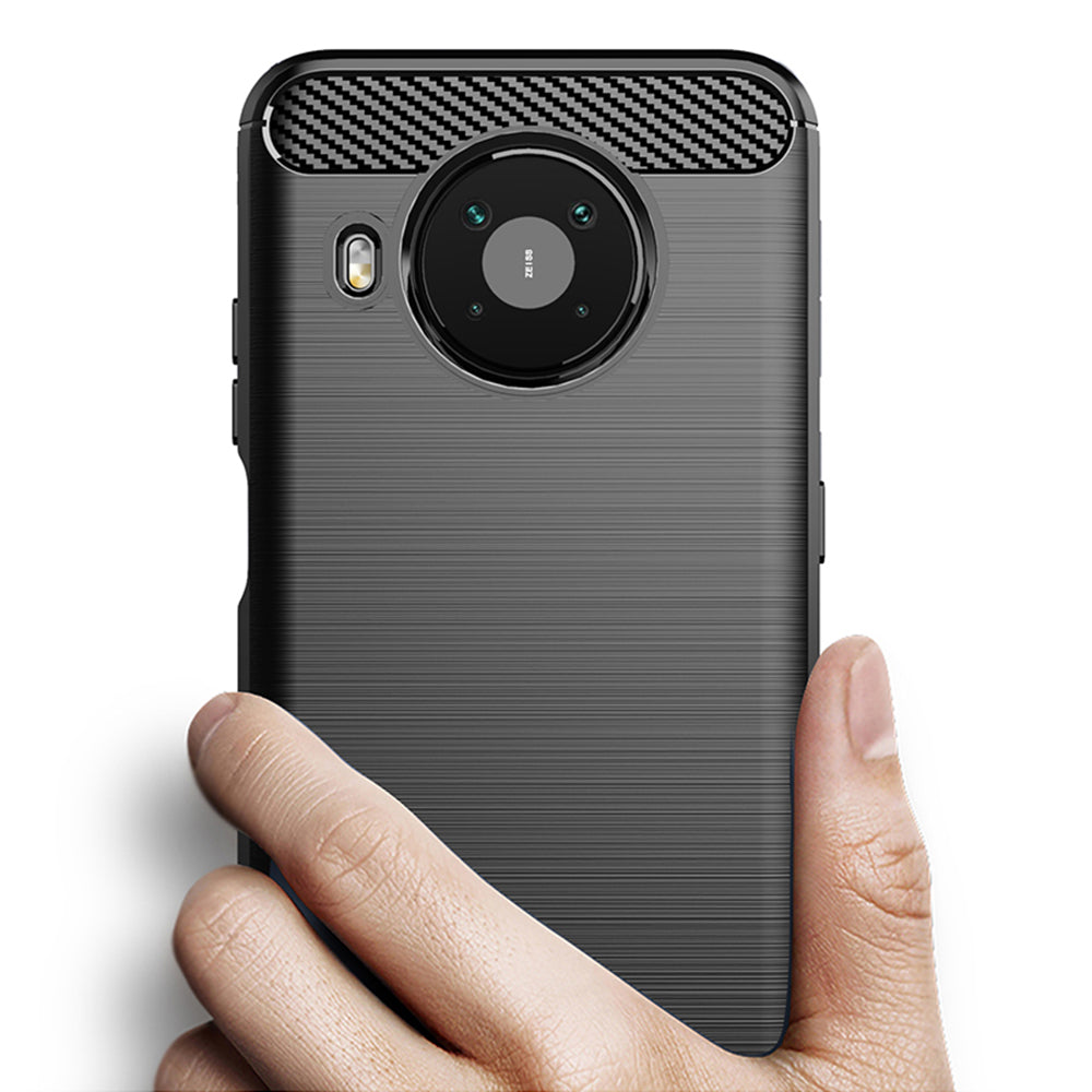 Futrola za Nokia X10 / X20, Techsuit, Karbon, Crna