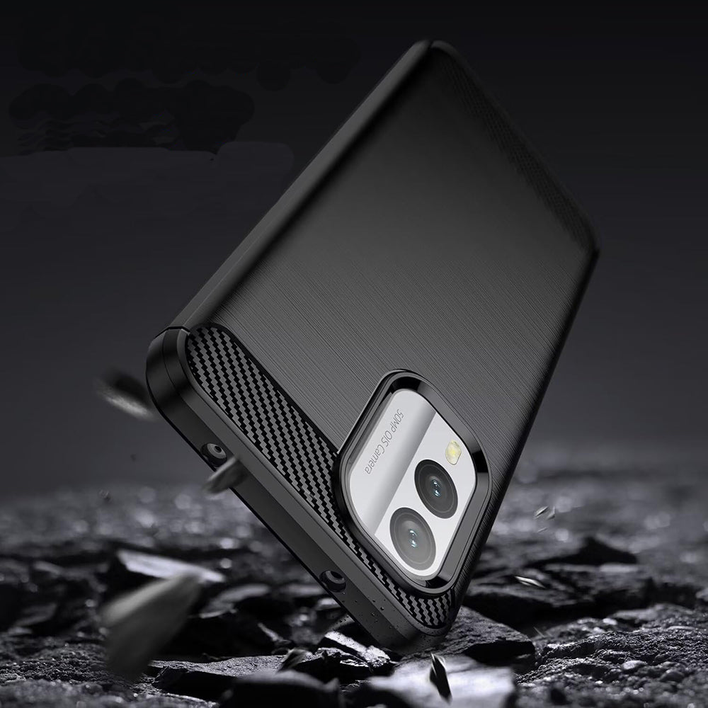 Futrola za Nokia X30, Techsuit, Karbon, Crna