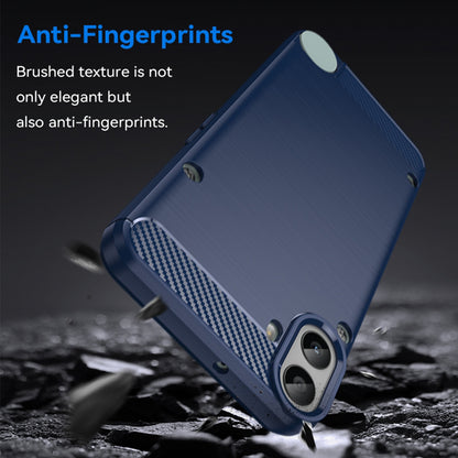 Futrola za Nothing CMF Phone 1, Techsuit, Karbon, Plava
