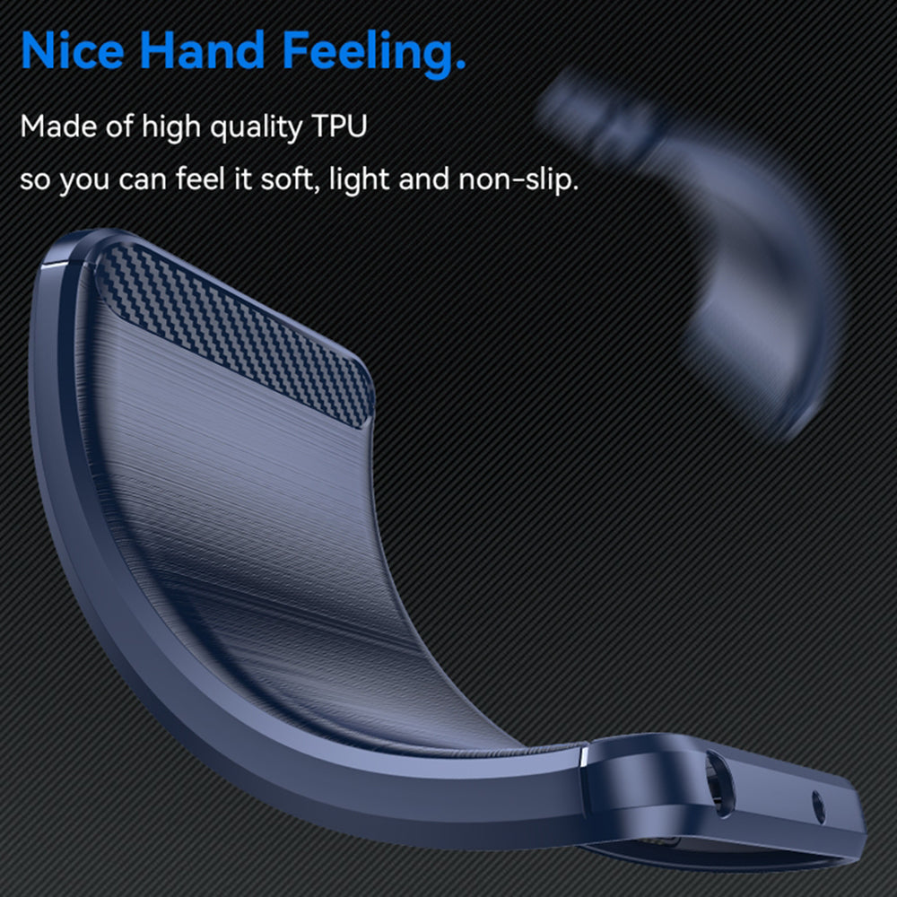 Futrola za Nothing CMF Phone 1, Techsuit, Karbon, Plava