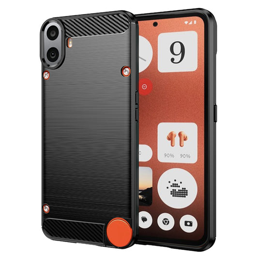 Futrola za Nothing CMF Phone 1, Techsuit, Karbon, Crna