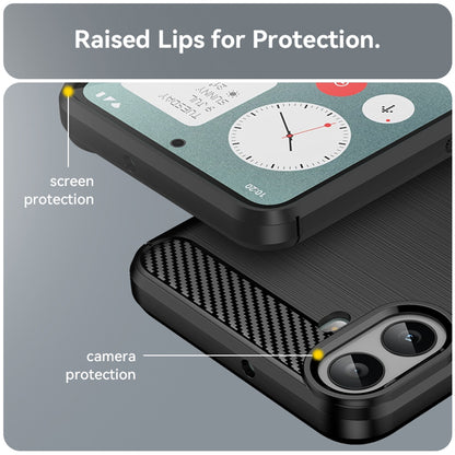 Futrola za Nothing CMF Phone 1, Techsuit, Karbon, Crna