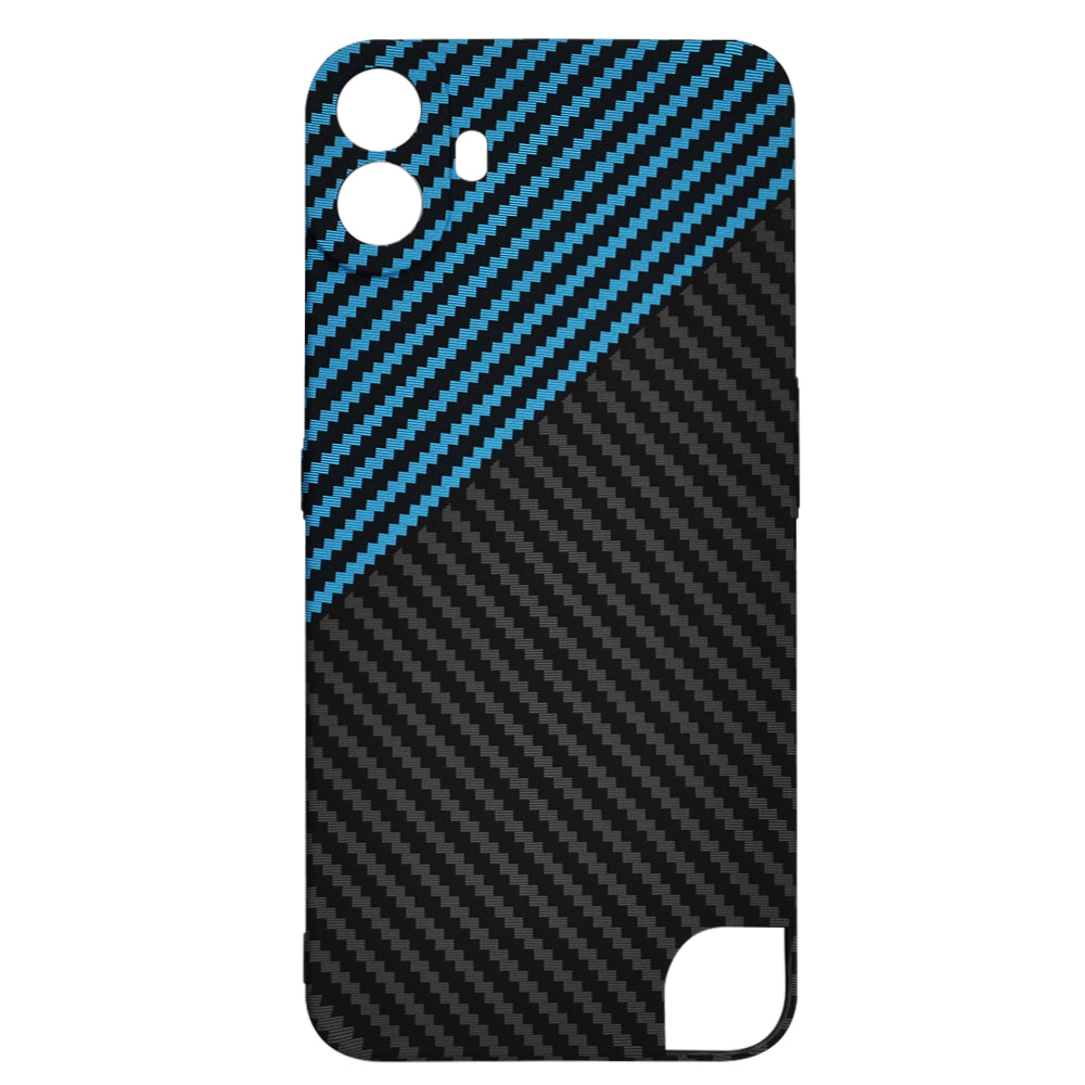 Futrola za Nothing CMF Phone 1, Techsuit, Carbonite FiberShell, Crno Plava