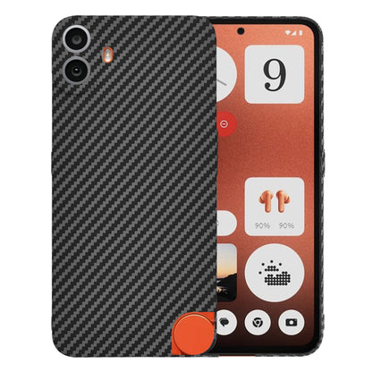 Futrola za Nothing CMF Phone 1, Techsuit, Carbonite FiberShell, Crna