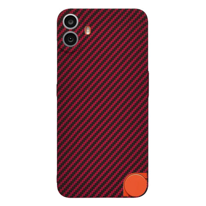 Futrola za Nothing CMF Phone 1, Techsuit, Carbonite FiberShell, Crvena