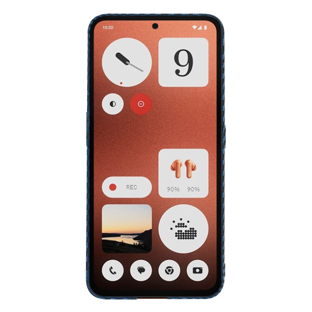 Futrola za Nothing CMF Phone 1, Techsuit, Carbonite FiberShell, Tirkizna