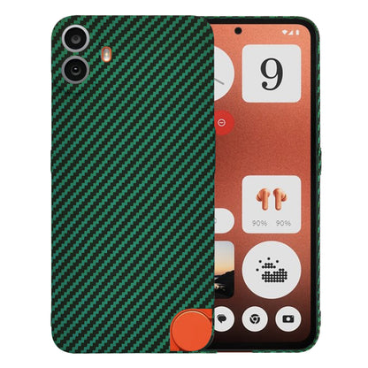 Futrola za Nothing CMF Phone 1, Techsuit, Carbonite FiberShell, Zelena