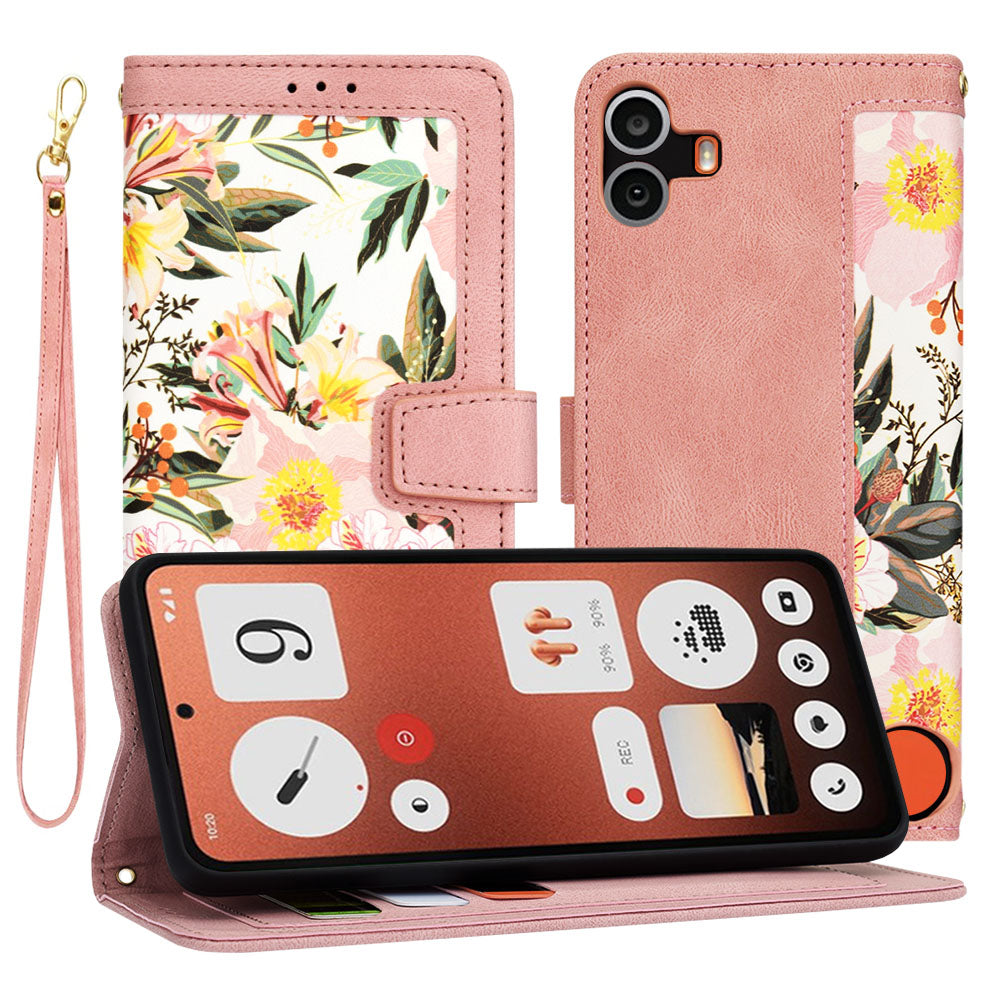 Futrola za Nothing CMF Phone 1, Techsuit, FlipCraft, Roze