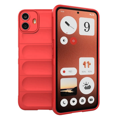 Futrola za Nothing CMF Phone 1, Techsuit, Magic Shield, Crvena