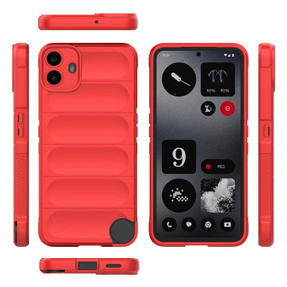Futrola za Nothing CMF Phone 1, Techsuit, Magic Shield, Crvena