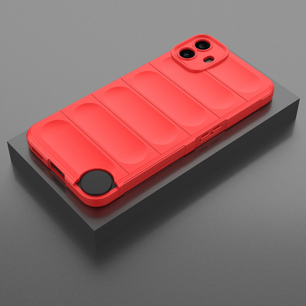 Futrola za Nothing CMF Phone 1, Techsuit, Magic Shield, Crvena