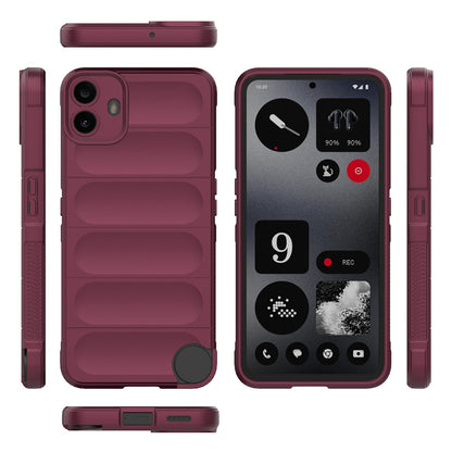 Futrola za Nothing CMF Phone 1, Techsuit, Magic Shield, Bordo