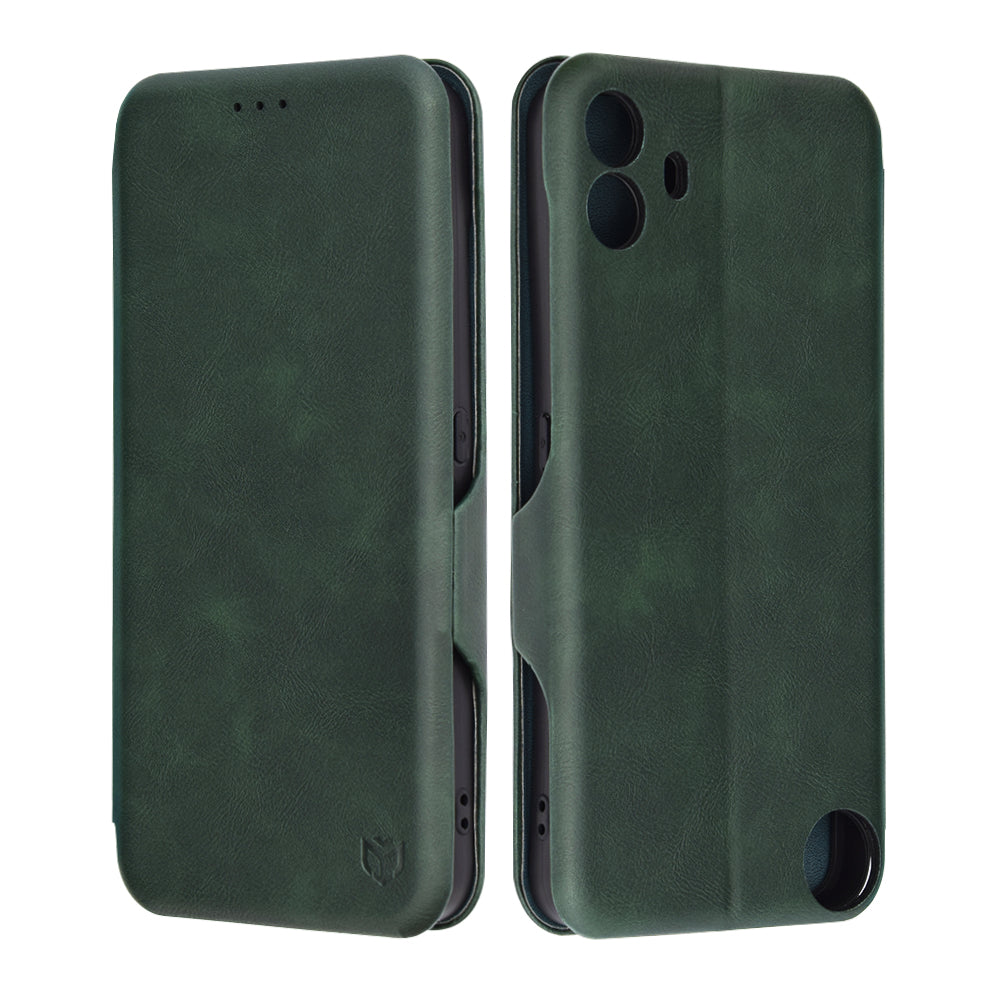 Futrola za Nothing CMF Phone 1, Techsuit, Safe Wallet Plus, Zelena