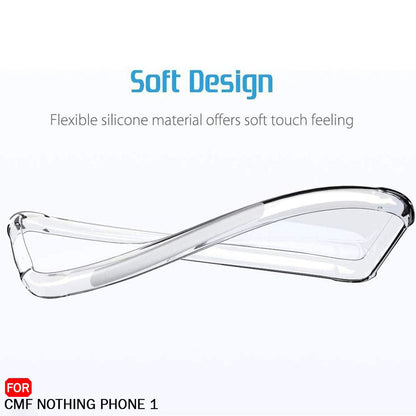 Futrola za Nothing CMF Phone 1, Techsuit, Shockproof Clear, Providna