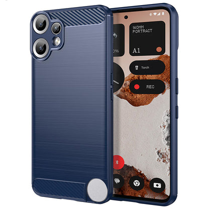 Futrola za Nothing CMF Phone 2 Pro, Techsuit, Karbon, Plava