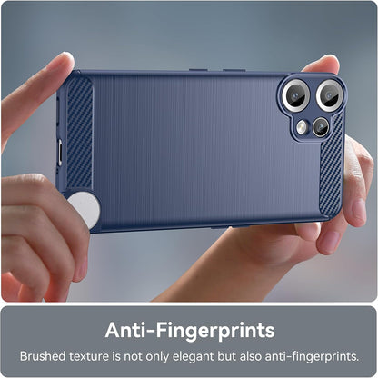 Futrola za Nothing CMF Phone 2 Pro, Techsuit, Karbon, Plava