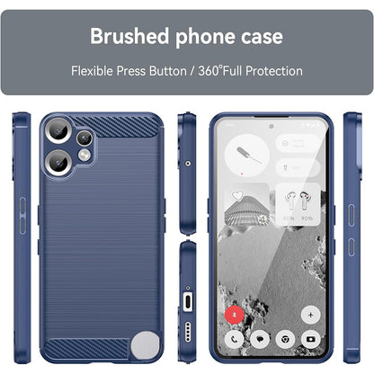 Futrola za Nothing CMF Phone 2 Pro, Techsuit, Karbon, Plava