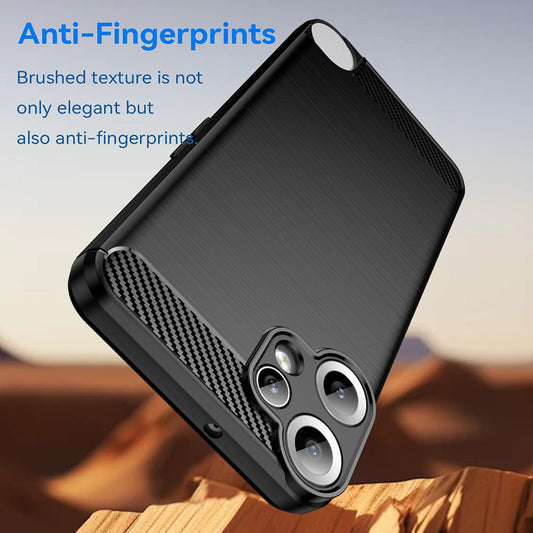 Futrola za Nothing CMF Phone 2 Pro, Techsuit, Karbon, Crna