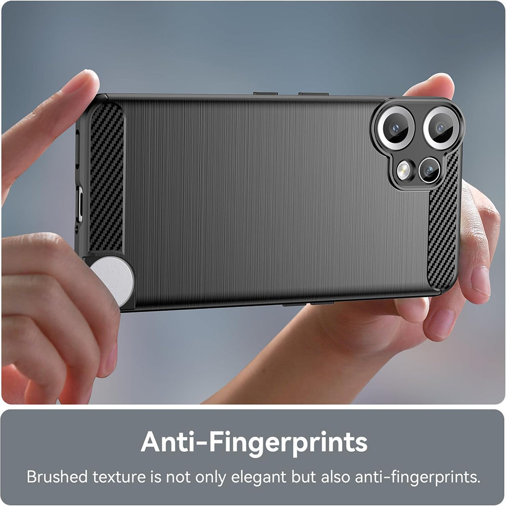 Futrola za Nothing CMF Phone 2 Pro, Techsuit, Karbon, Crna