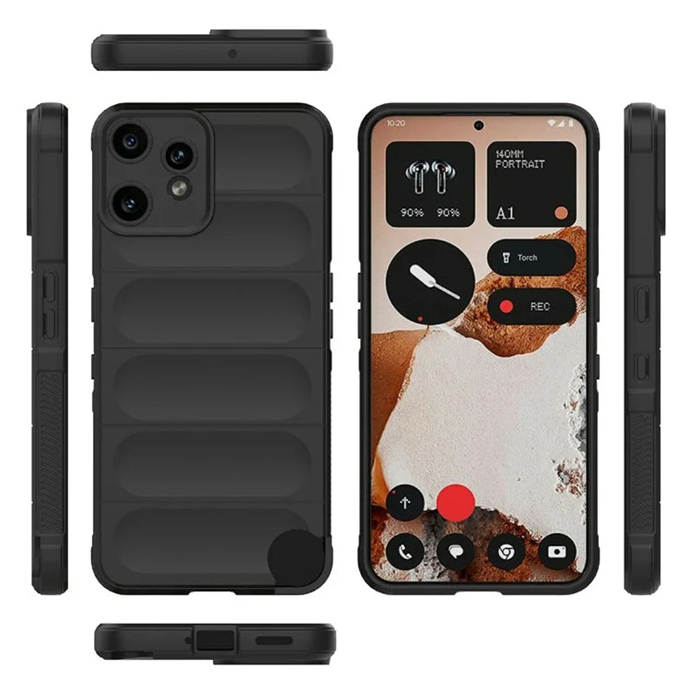 Futrola za Nothing CMF Phone 2 Pro, Techsuit, Magic Shield, Crna